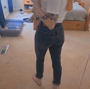 {Levi's} 501 S Gray Jeans